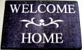 Floormat Welcome home anthrazit